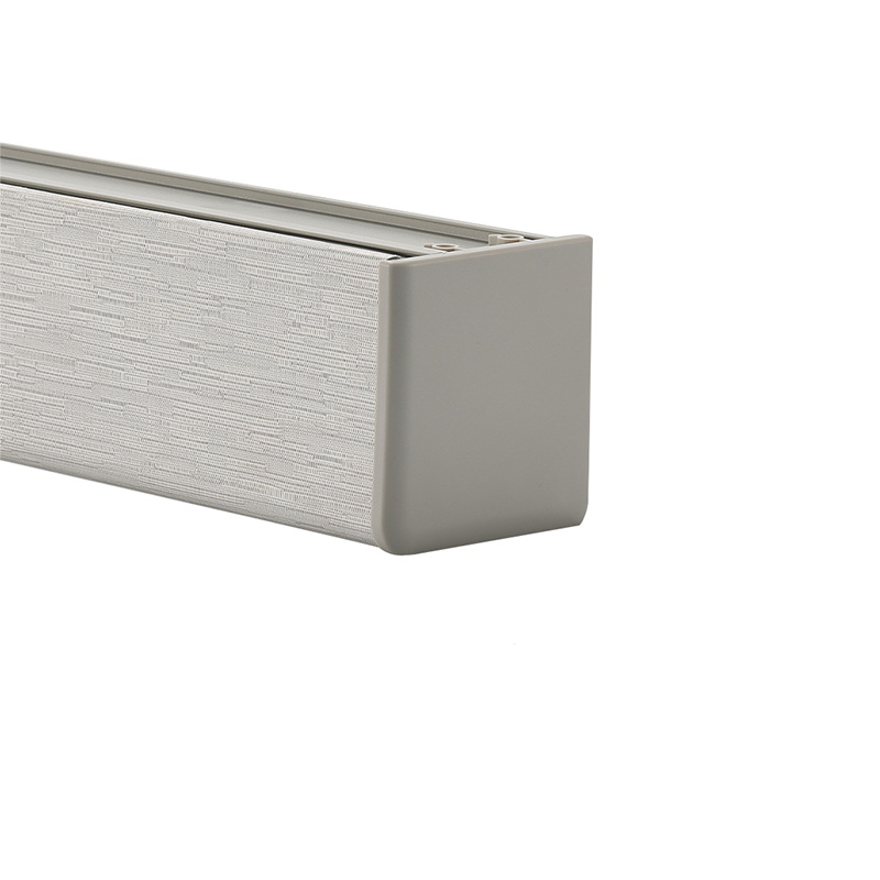 Curved Box #21 Fabric Wrapped Grey