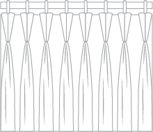 Double Pinch Pleat