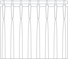 Single Pinch Pleat