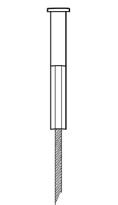 Stainless Steel Cable & Flat Top Head